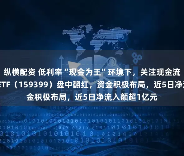 纵横配资 低利率“现金为王”环境下，关注现金流价值！现金流ETF（159399）盘中翻红，资金积极布局，近5日净流入额超1亿元